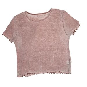 American Eagle Maroon Crop Top